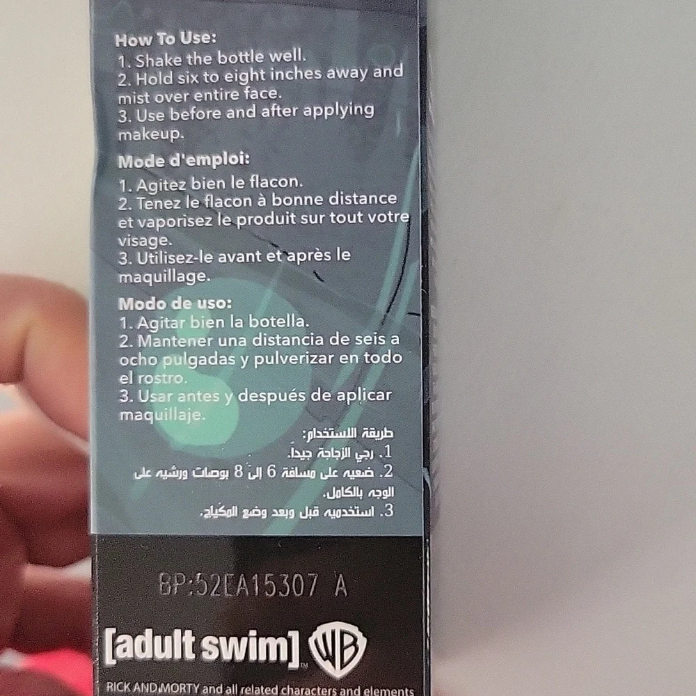 Glam Green Pickle Rick Setting Spray - Picture 4 of 5